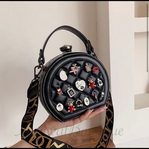 Harley Quilted Diamond Charm Crossbody